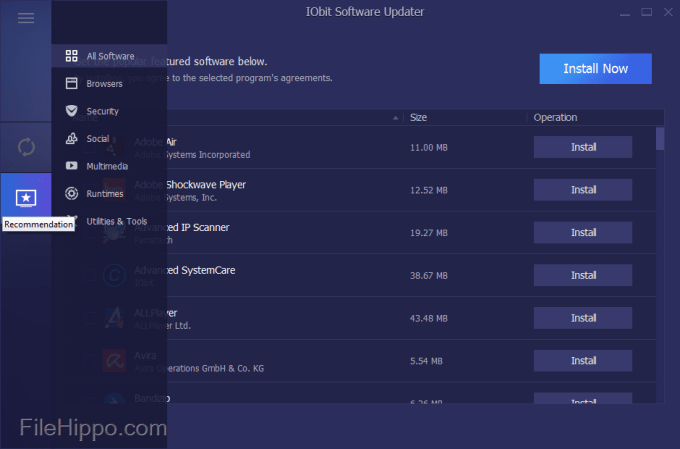 iobit Download software Process