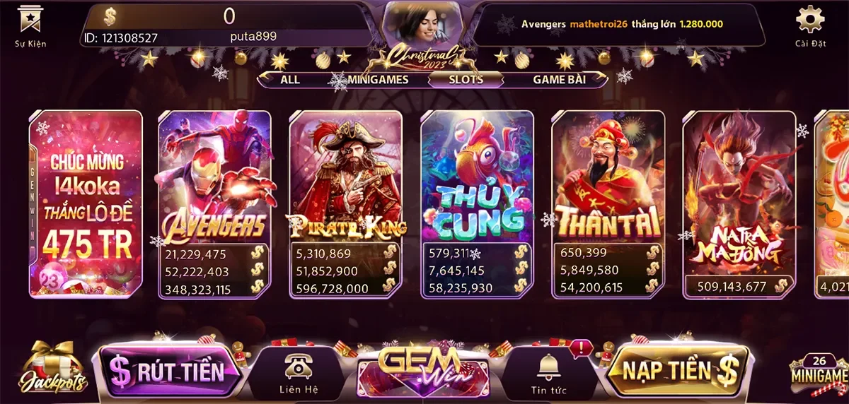 Slot nổ hũ nhiều trò chơi hấp dẫn Slot nổ hũ nhiều trò chơi hấp dẫn